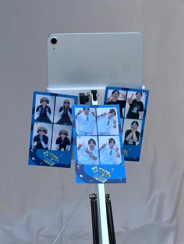 졸업 프레임 준비 사례