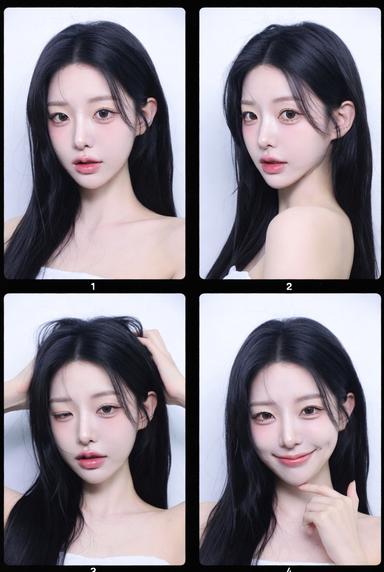 스티커사진 감성 프레임