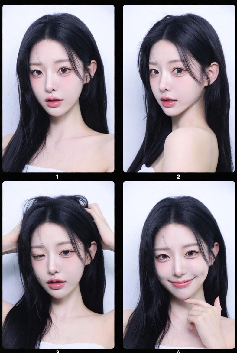 스티커사진 감성 프레임