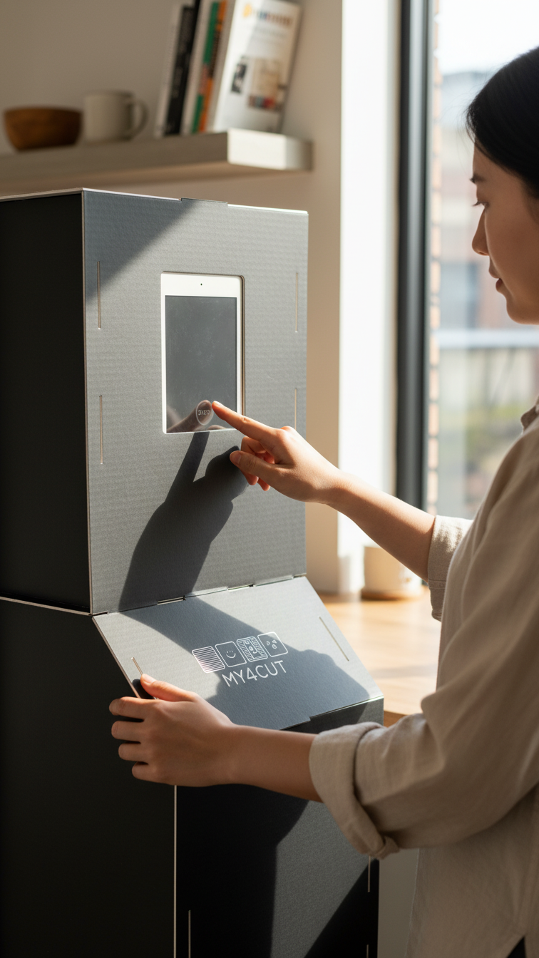 MY4CUT Pro 사용 모습