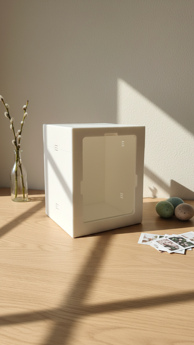 나만의 네컷 소형 포토부스 사용 모습